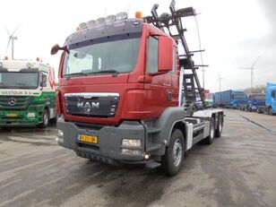 MAN TGS 26.480 6X4 BB cable system truck
