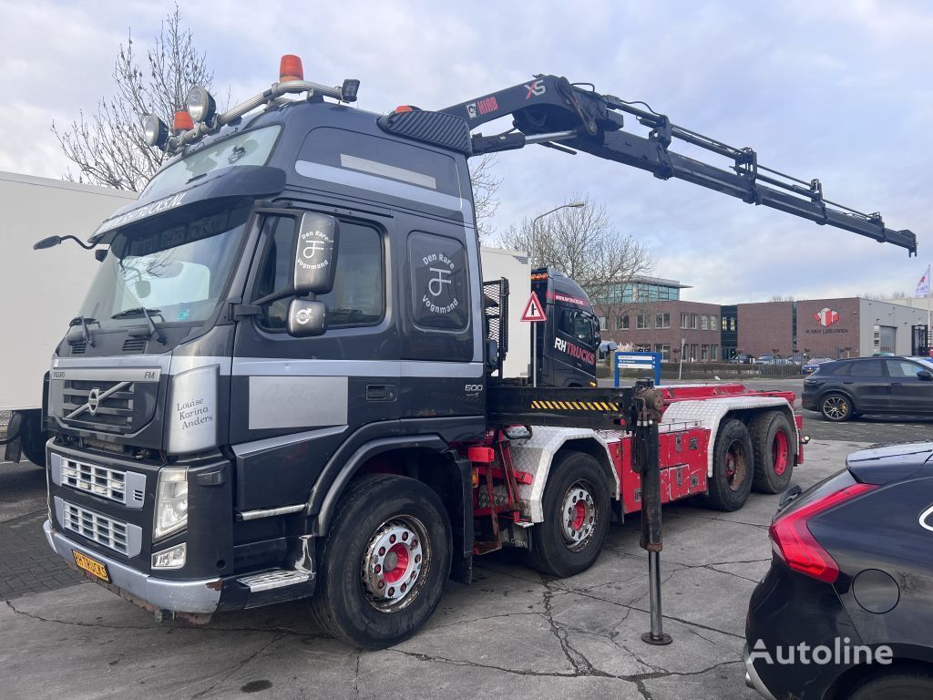 Volvo FM 500 8X2 EURO 5 + HIAB 211 EP-5 HiPro + HIAB Cable Lift cable system truck