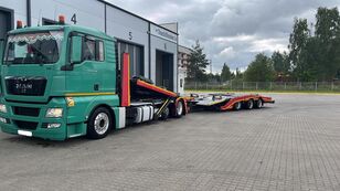 MAN TGX 23.440 FVG car transporter + car transporter trailer