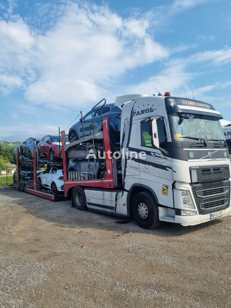 Volvo FH 500 car transporter