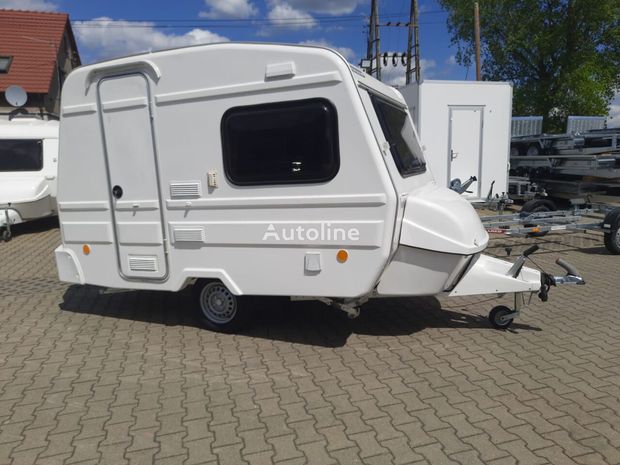 new Niewiadów N126NT Heating! Water therma! spare wheel caravan trailer