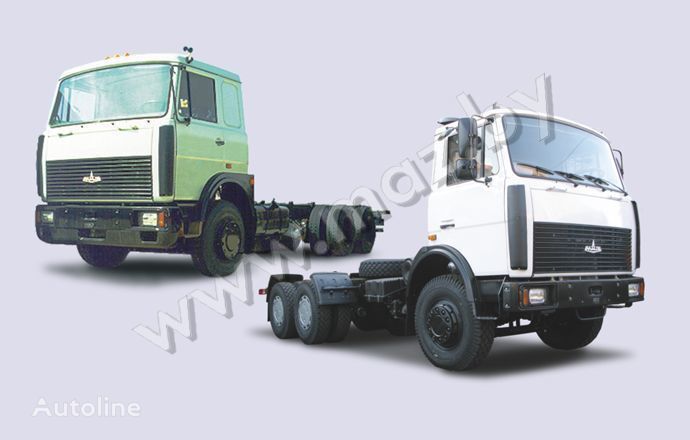 new MAZ 6303 chassis truck