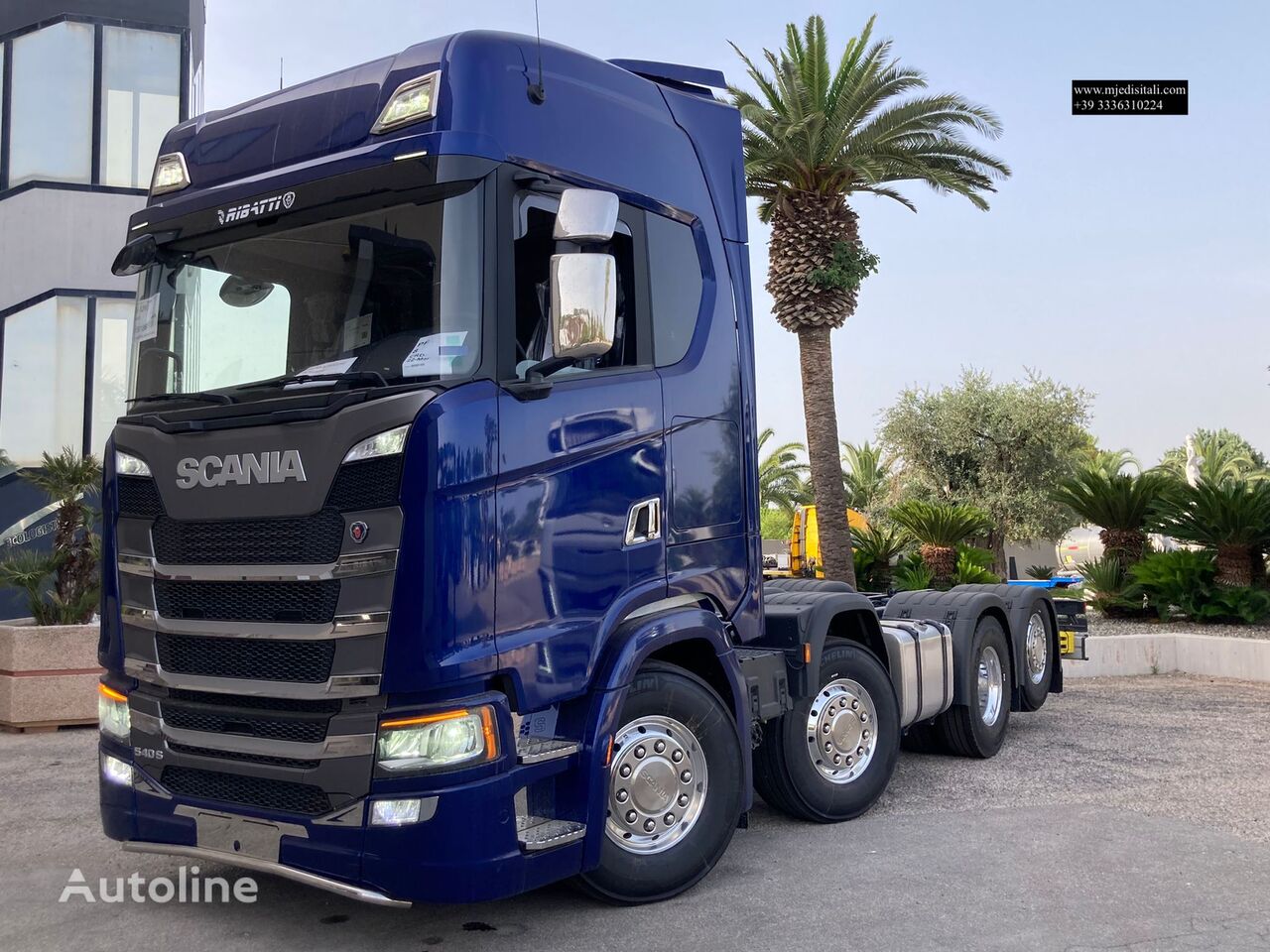 Scania 540S Telaio NUOVO in ADR Euro 6 chassis truck