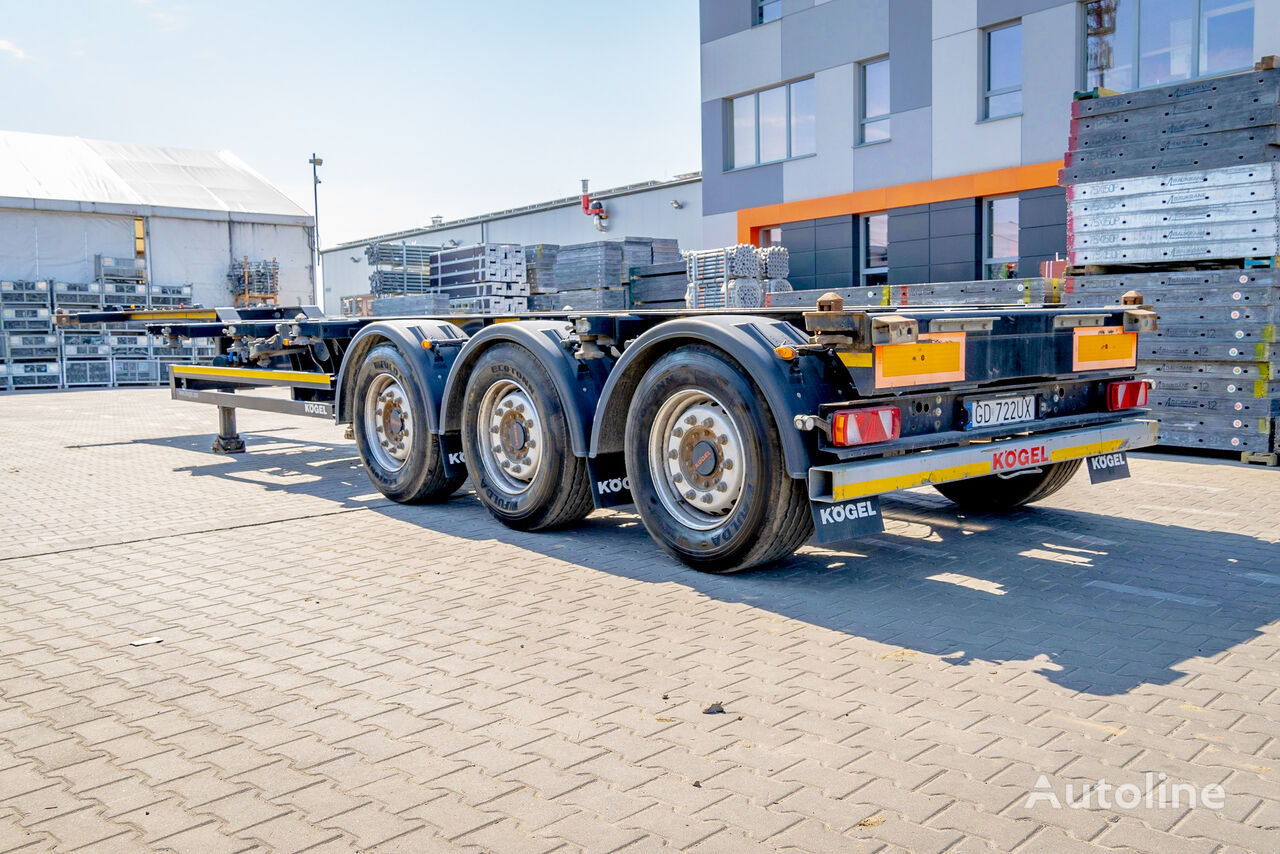 Kögel PORT 45 SIMPLEX container chassis semi-trailer