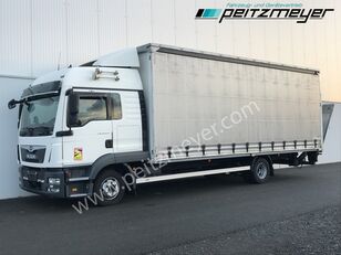 MAN TGL  8.220 FL Pritsche 7,2 m + LBW curtainsider truck
