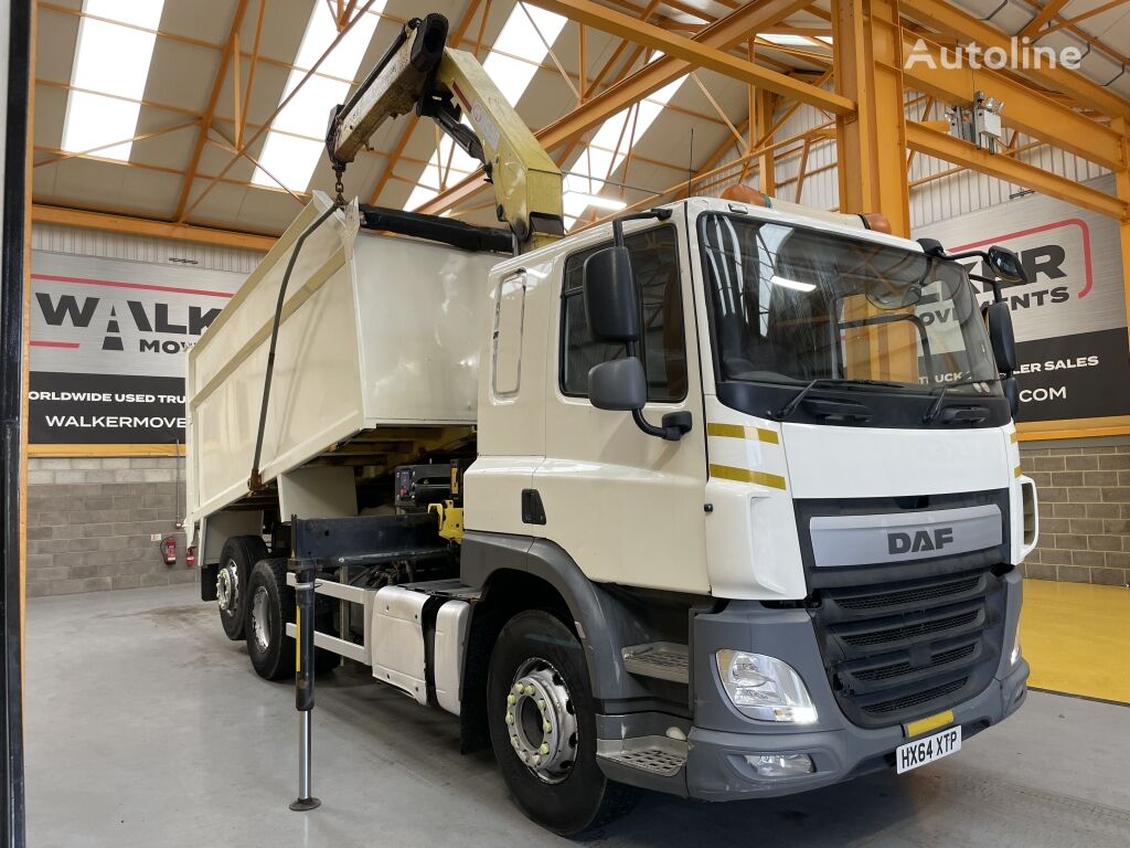 DAF CF 330 *EURO 6* 6X2 TIPPER/CRANE – 2014 – HX64 XTP dump truck