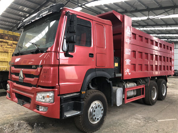 HOWO 371hp,375hp 40T used dump truck with warranty