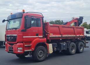 MAN TGS 26.400 6x4 Selbstlader Bordmatik Palfinger Kran dump truck