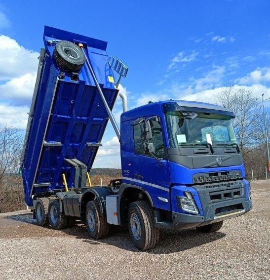 new Volvo FMX 420 dump truck