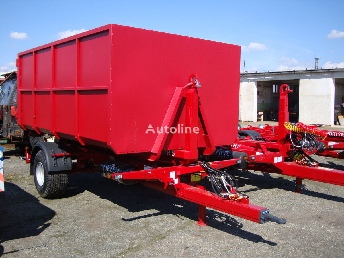 new Traktorový nosič kontejneru 5t hook lift trailer