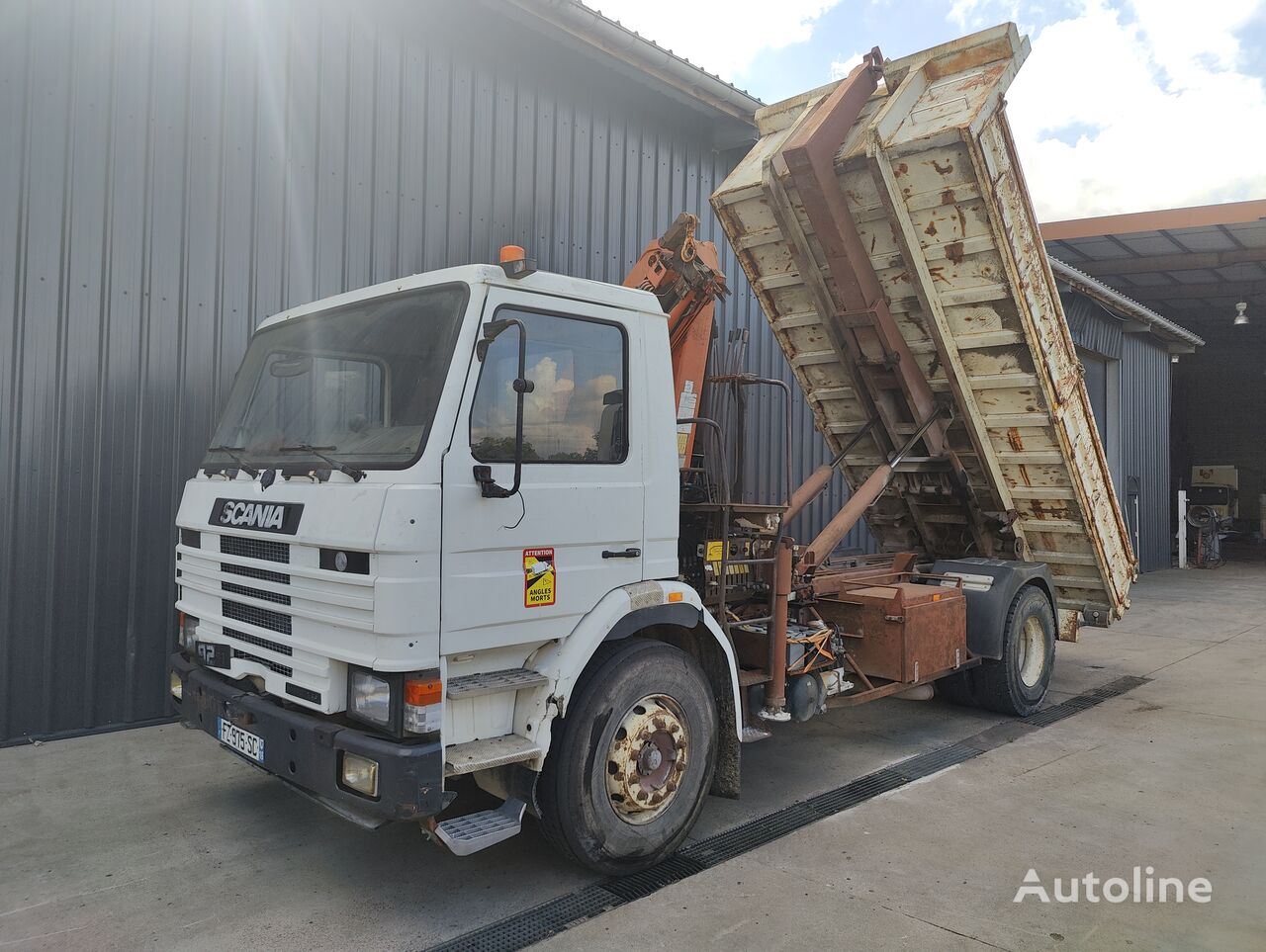 Scania 92 /230 Turbo Intercooler hook lift truck