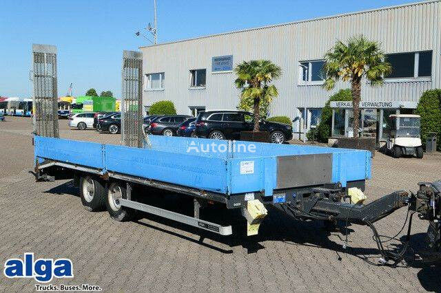 alga TAT-B 110, 6.300mm lang, Rampen, 11,9to. GG low loader trailer