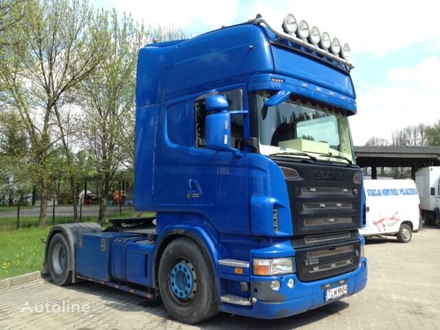 Scania R 500 V milk tanker