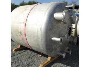 10.800 Liter Rührwerkstank mit 55 kW Fluid Mischer aus V2A intermediate bulk container