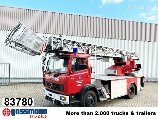 Mercedes-Benz 1120 F 4x2, DLK 18-12, Metz Drehleiter, 18m rescue hydraulic platform