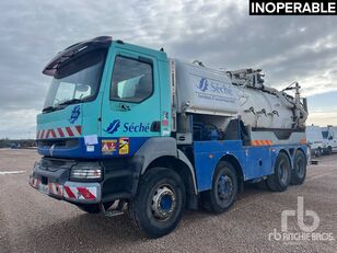 Renault KERAX 420DCI 2004 J. Huwer on 8x4 Camion Hyd road sweeper