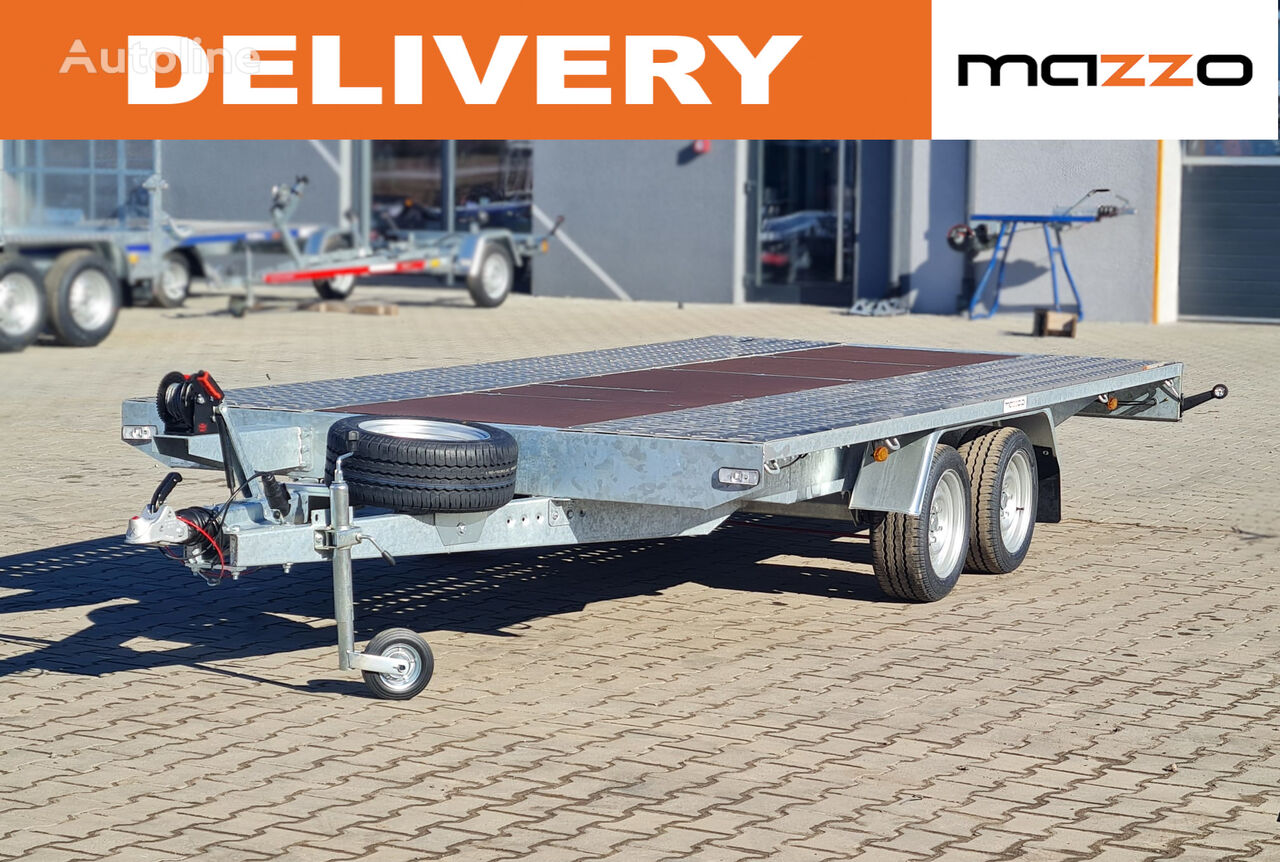 new M5030 500x210 3000kg R13C platform with wood platform trailer