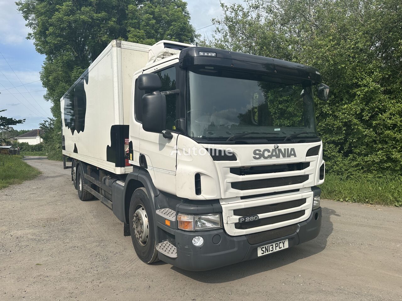 Scania P280 refrigerated truck