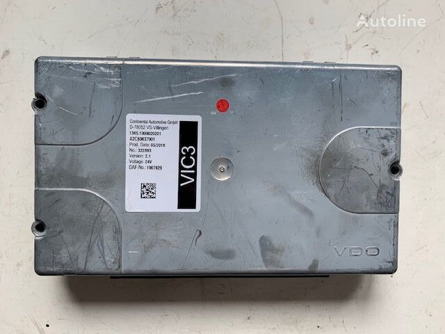 DAF EURO 6 VIC 3 2.1 1907429, 230520 control unit for DAF XF 106 truck tractor