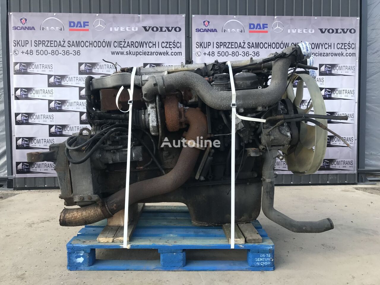 MAN D2066 LF21 engine for MAN truck tractor