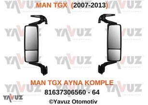 81637306564 wing mirror for MAN TGX (2007-2013) truck