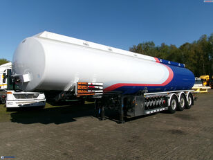 LAG L.A.G. Fuel tank alu 44.5 m3 / 6 comp + pump fuel tank semi-trailer