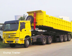 new TITAN Dump Trailer Tipper Semi Trailer for Sale in Congo timber semi-trailer
