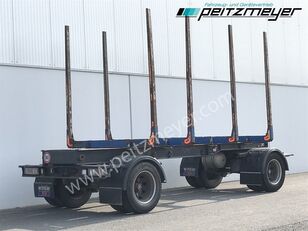 Krämer Kurzholzanhänger  20 t.  Holzanhänger 4 Paar Exte Stahlru timber trailer