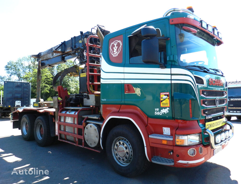 Scania R560 V8 For long woods - Para MADERA timber truck
