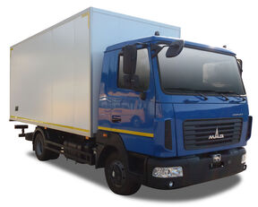 new MAZ box truck