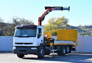 RENAULT PREMIUM 420 DCI 6x2 Darus járműszállító PALFINGER PK 9501 car transporter