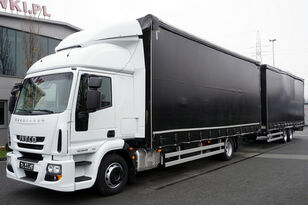 IVECO Eurocargo 120E28 E6 / 370 000 km !! / set 120 m3  curtainsider truck