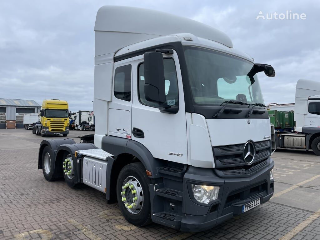 Mercedes-Benz ACTROS 2540 *EURO 6*, 6X2 TRACTOR UNIT – 2015 – YP65 LCC truck tractor